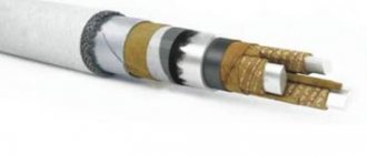 Cable 10 kV with flexible insulation