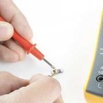 how to check LED polarity with a tester