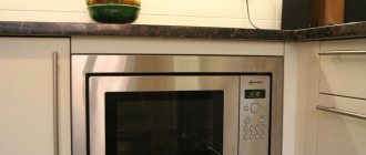 how to choose a built-in microwave oven