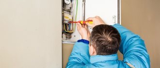 The procedure for installing an electric meter in an apartment