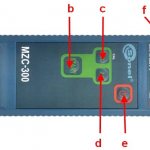 Расположение основных элементов прибора MZC-300