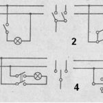Схематическое изображение различных коммутационных устройств