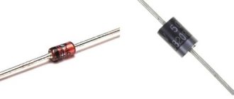 Zener diode and diode