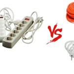 Extension cords and surge protectors