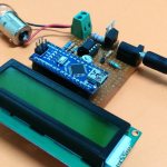 Appearance of a homemade wattmeter based on Arduino