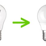 замена ламп накаливания на светодиодные